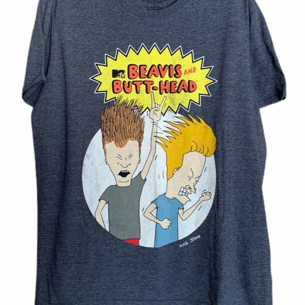 Men’s MTV Beavis and Butt-Head Short Sleeve Shirt